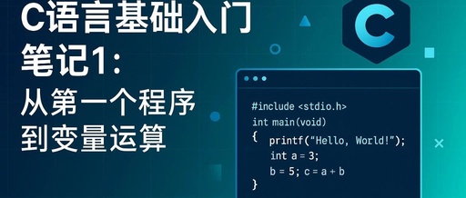 Introduction to C Language Basics: From the First Program to Variable Operations