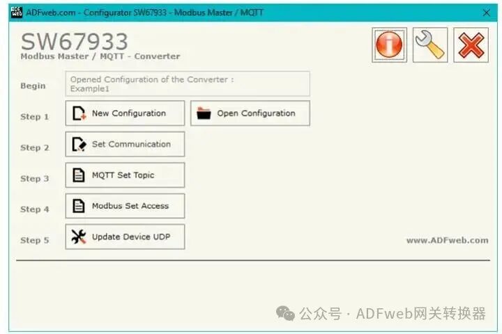 Modbus to MQTT - ADFWEB Gateway Converter - Guangzhou Xinyu IoT