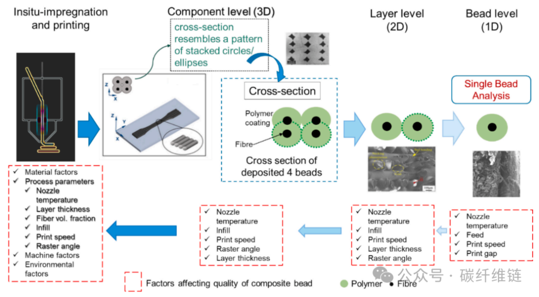 Modeling and Experimental Analysis of Fiber Orientation Effects in 3D Printed Continuous Carbon Fiber Composites