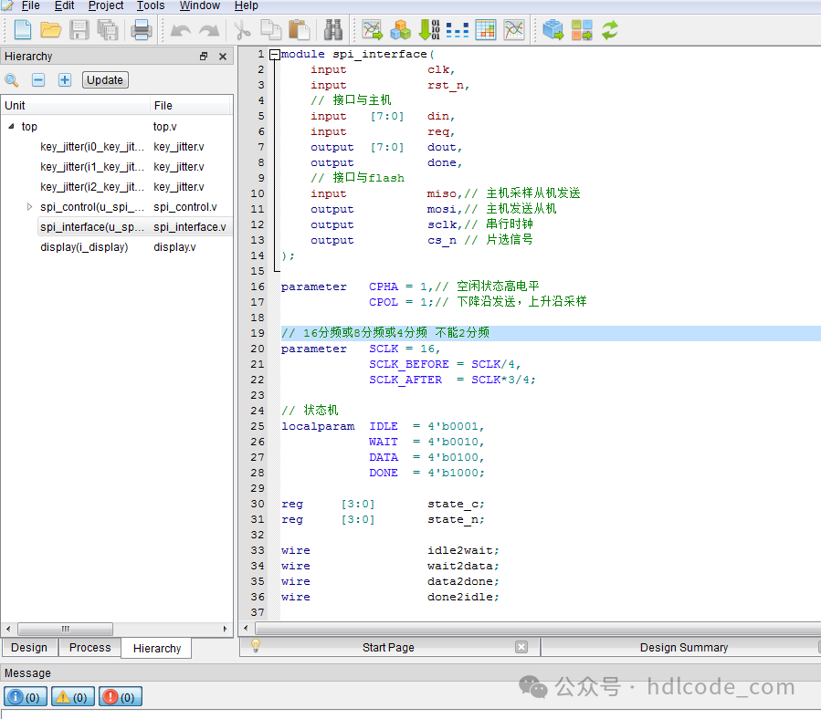 W25Q64 SPI Read/Write Control in Verilog for Gowin