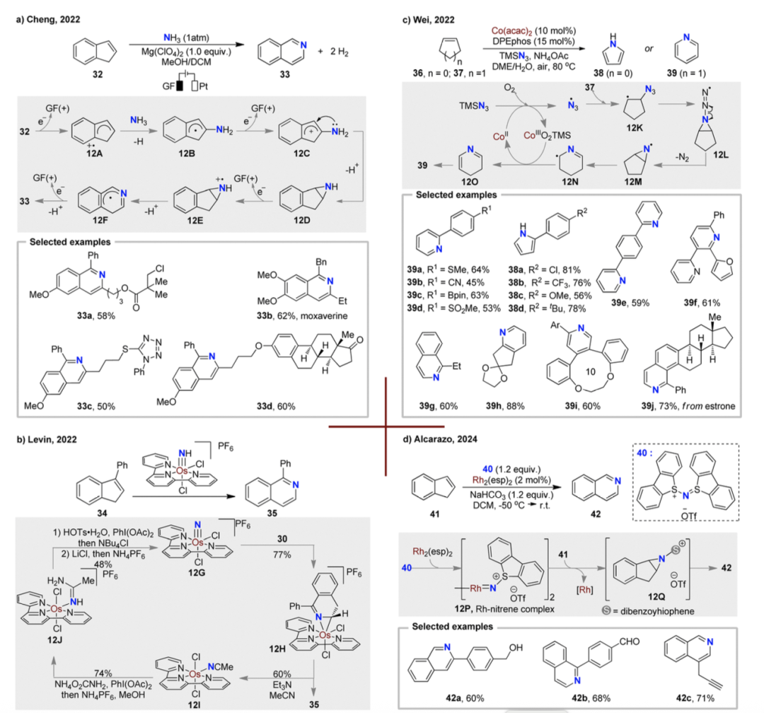 Review by Professor Hongjian Lu's Team at Nanjing University | Recent Advances in Skeleton Editing Based on Nitrogen Atom Manipulation