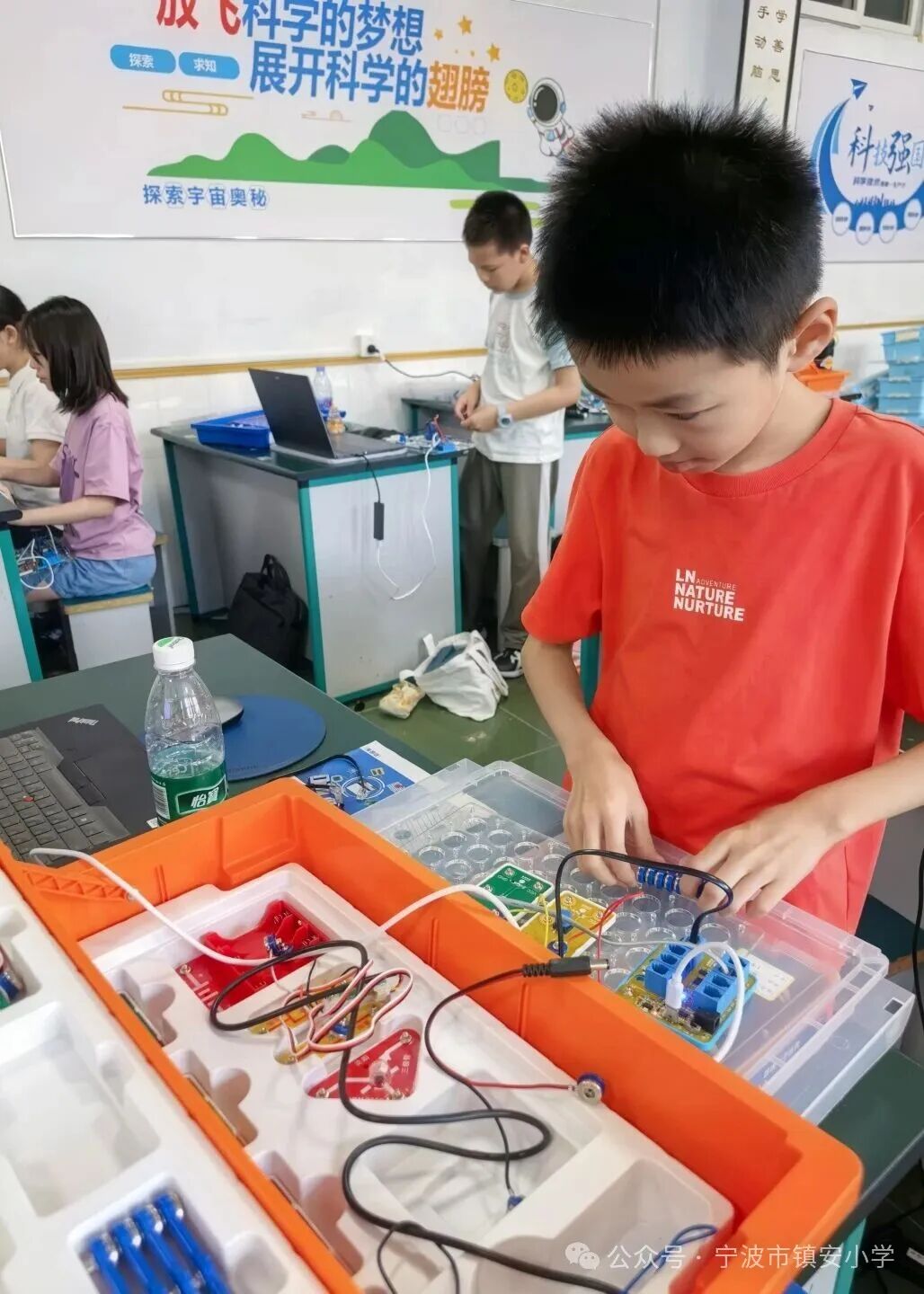 The Shining Stars on the Circuit Board