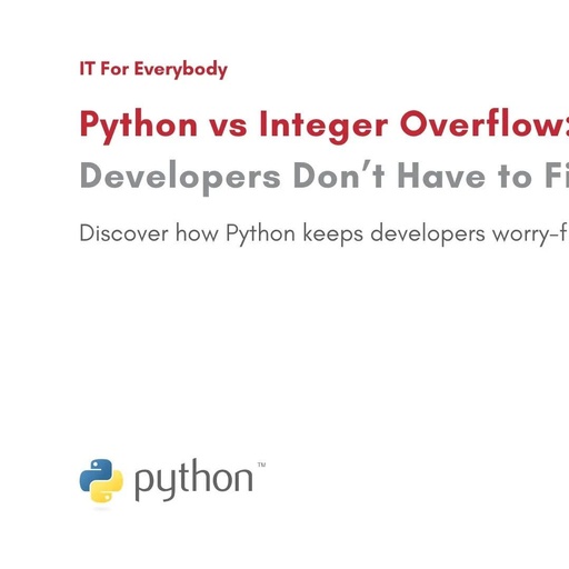 Python vs Integer Overflow