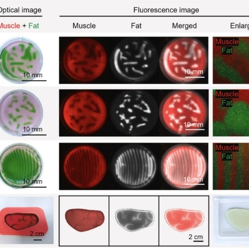 Embedded Bioprinting Technology Enables Precise Manufacturing of Cell-Cultured Meat with Authentic Structural Characteristics