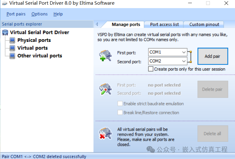 Tips for Debugging Virtual Serial Ports in Proteus