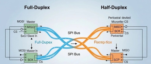 Impact of SPI Communication Modes on DMA Controller Configuration Strategies