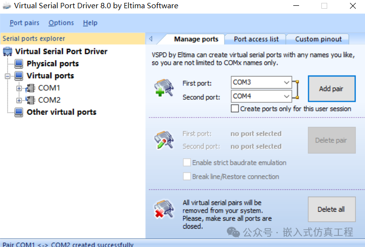 Tips for Debugging Virtual Serial Ports in Proteus