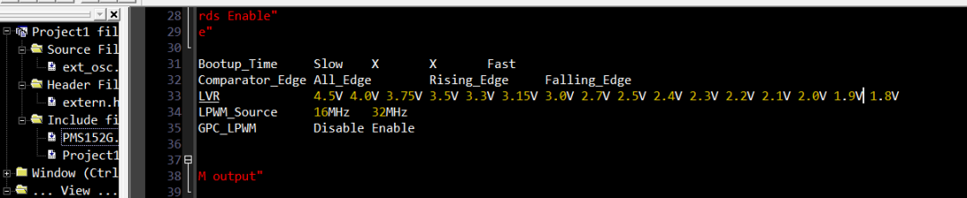 Appropriate LVR Settings for MCU Applications