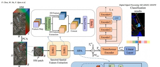 A Synergistic CNN-Transformer Network with Pooling Attention Fusion for Hyperspectral Image Classification