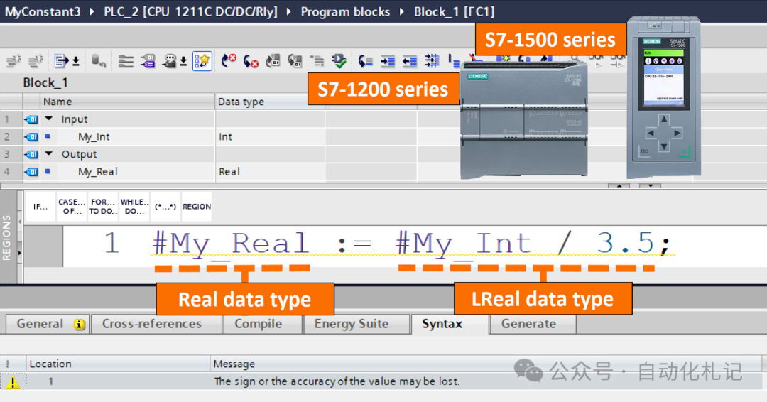 Guide to Constants in Siemens PLC Programming - TIA Portal