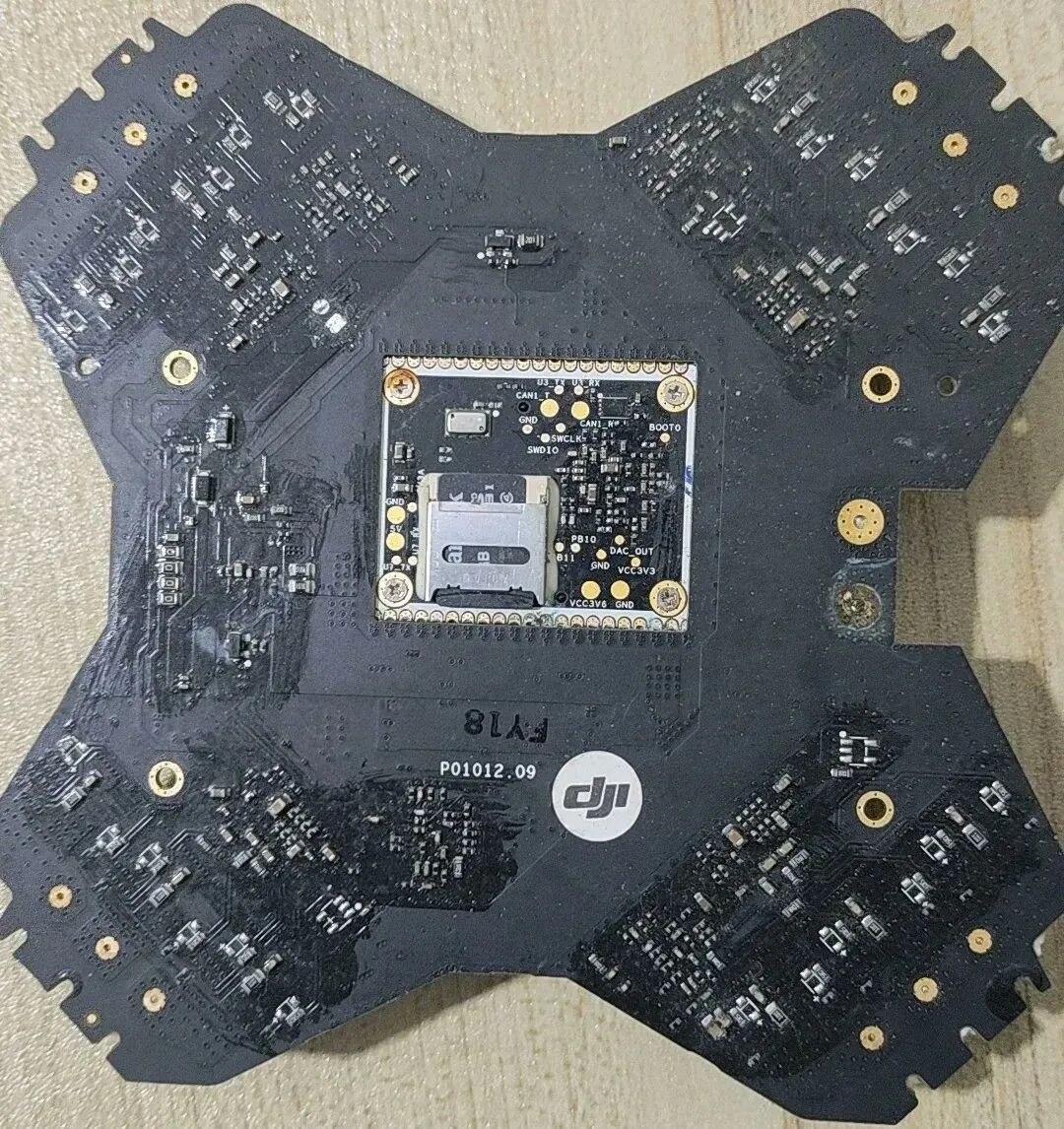 What Does the DJI Drone Circuit Board Look Like? Let's Take a Look