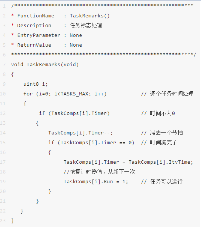 Microcontroller Time-Slice Polling Program Architecture
