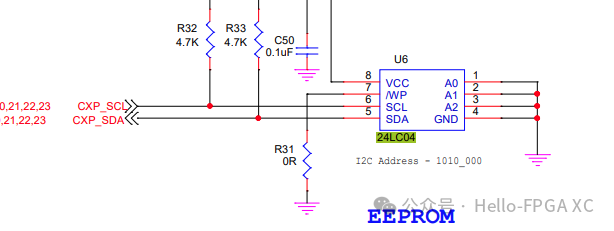 Understanding I2C Device Addressing for 24LC04