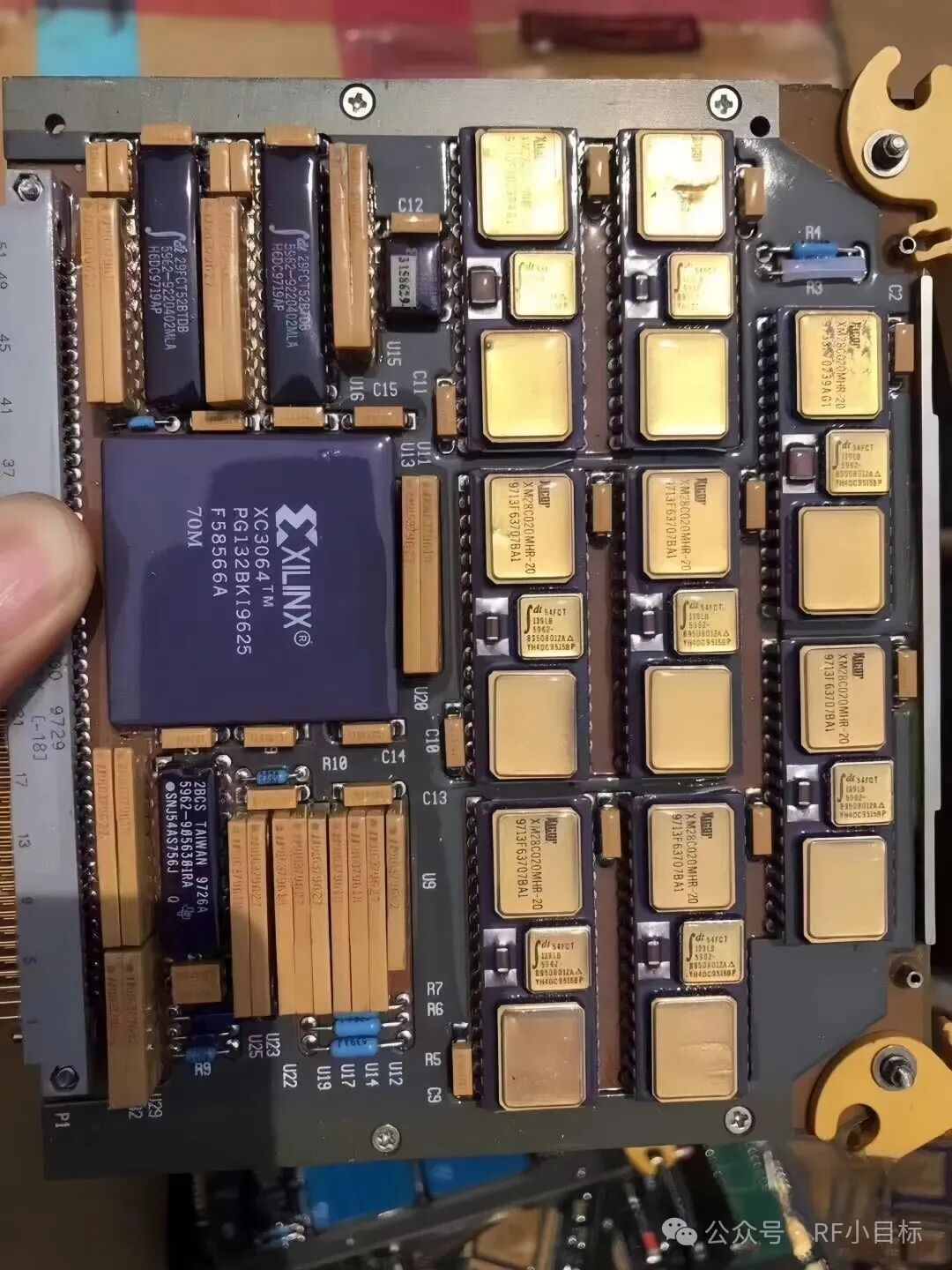 Military-Grade Retro: A Circuit Board Capturing the Dual Journey of Technology and Time?