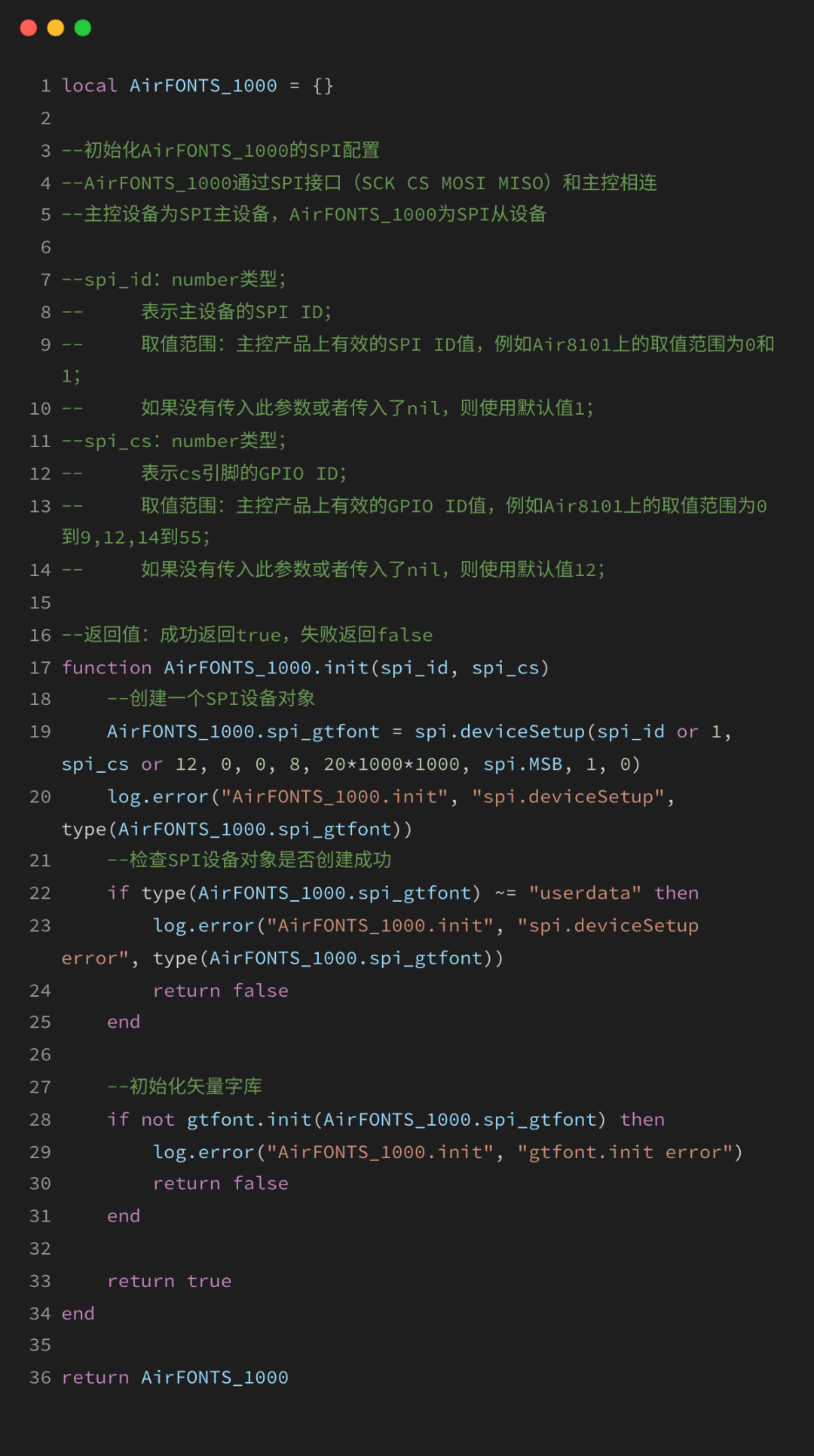 Mini Tool for Embedded UI Development: AirFONTS_1000 Vector Font Library