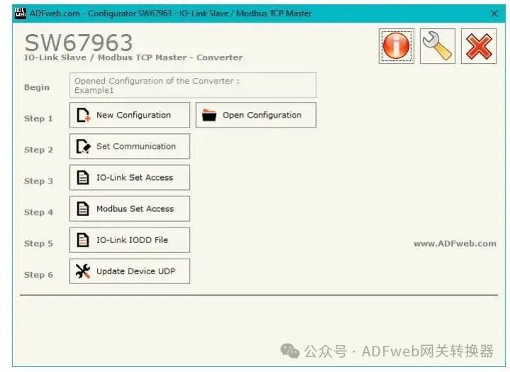 IO-Link to Modbus TCP – ADFWEB Gateway Converter