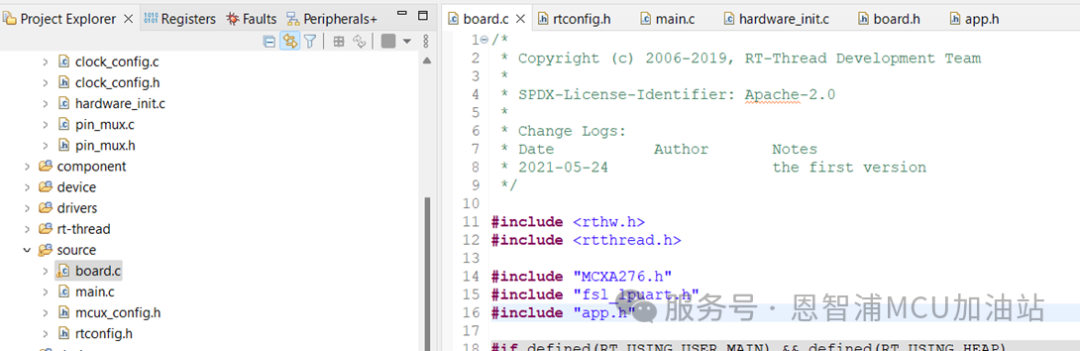 Porting RT-Thread Nano Based on MCUXpresso and FRDM-MCXA346 | Technical Collection
