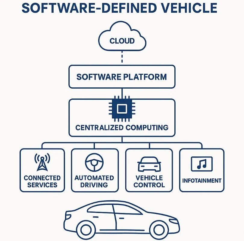 Data Loop Architecture of Software-Defined Vehicles (CDL)