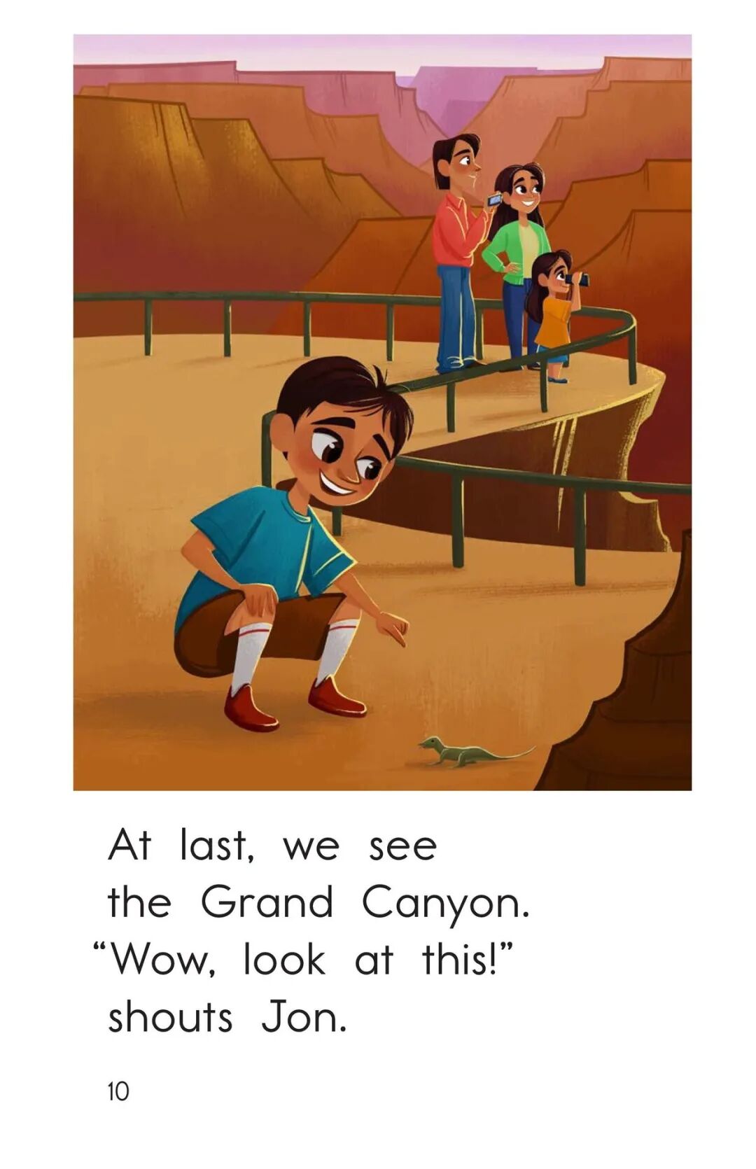 RAZ Level C Reading: 'Road Trip'