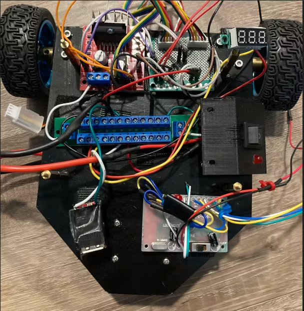 FPGA Design of an RTL-Level Robot Motor Controller