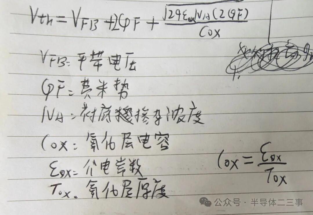 Fundamentals of Semiconductors: Continuation on MOSFET Threshold Voltage
