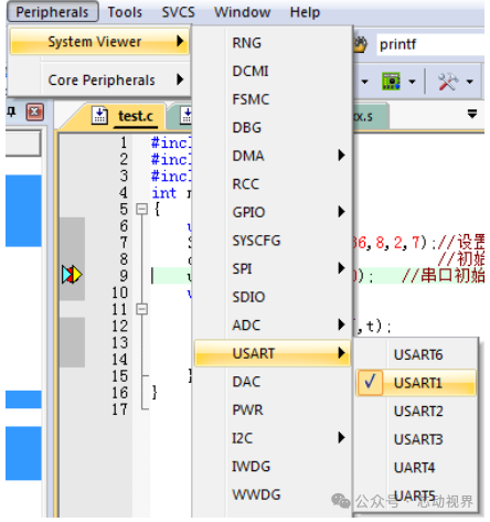 Downloading and Debugging Programs in Keli MDK5