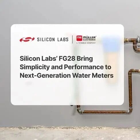 Success Case: FG28 SoC Simplifies Development of Next-Generation Smart Water Meters and Enhances Performance