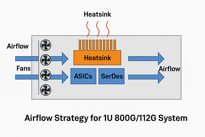 PCB Design Insights: EMI and Thermal Management for 800G Systems