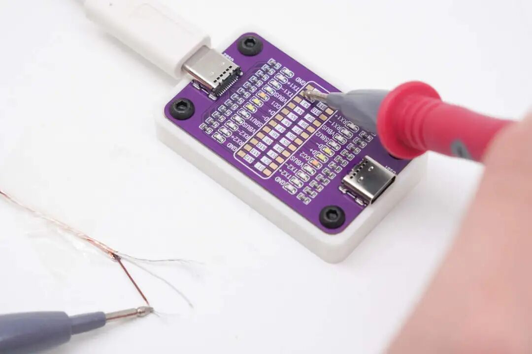 Tutorial for Judging the Wiring Sequence of POWER-Z CT001 Type-C Cable Tester
