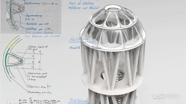 The World's Tallest 3D Printed White Tower Arrives in the Alps