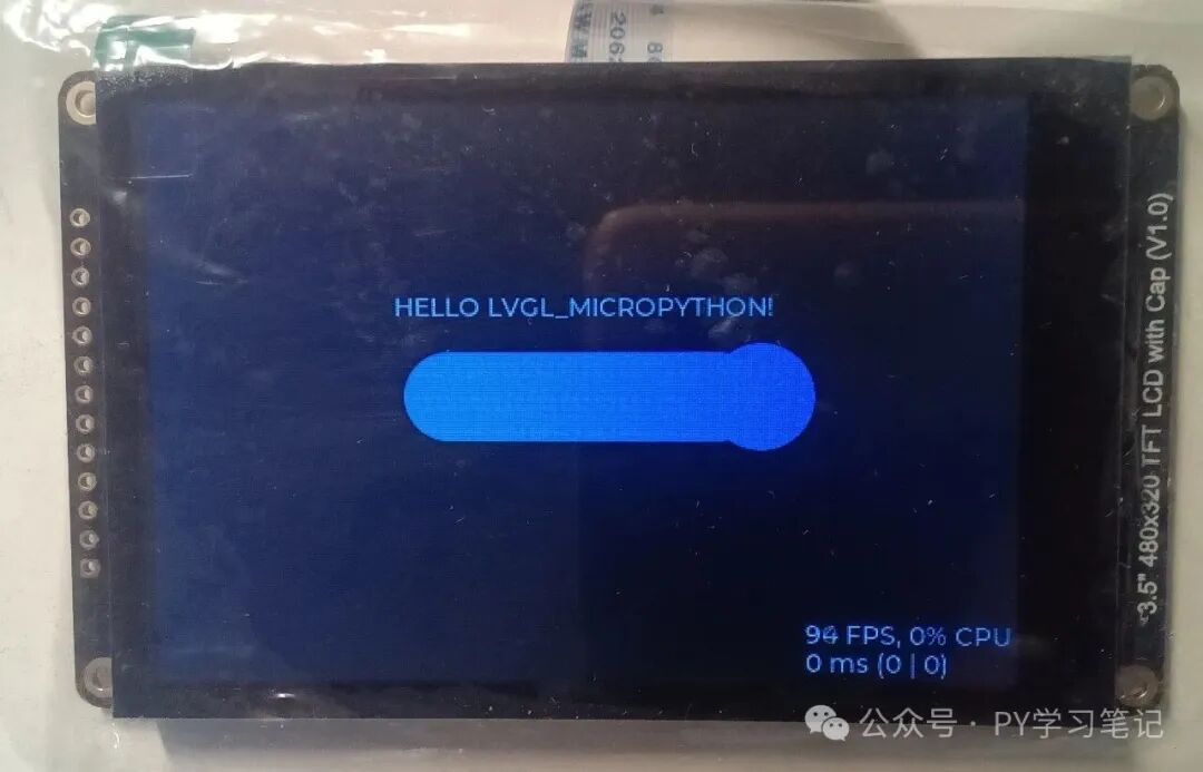 Exploring the DFRobot ESP32-C5 Development Board: LVGL MicroPython Performance Testing
