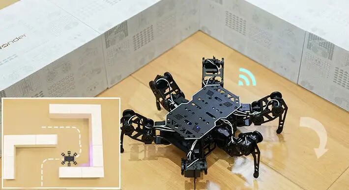 Open Source! Mini Hexapod AI Robot with AI Vision and Voice Interaction, Supports Arduino Programming and Sensor Expansion