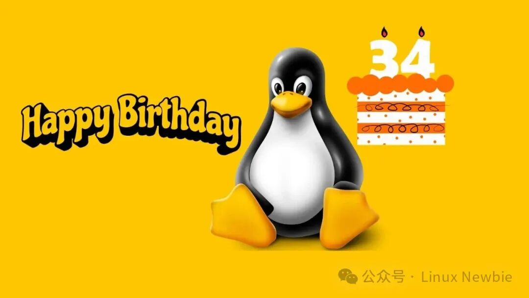 Happy 34th Birthday Linux [Video]