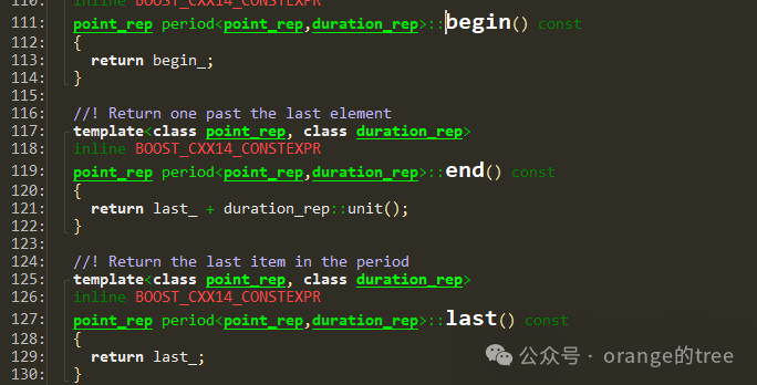Learning Boost Library Date Intervals through C++ Source Code