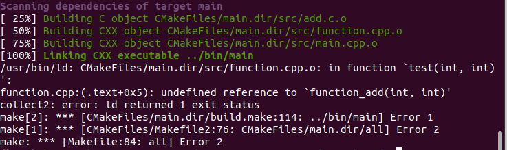 Calling C Functions from C++ Code