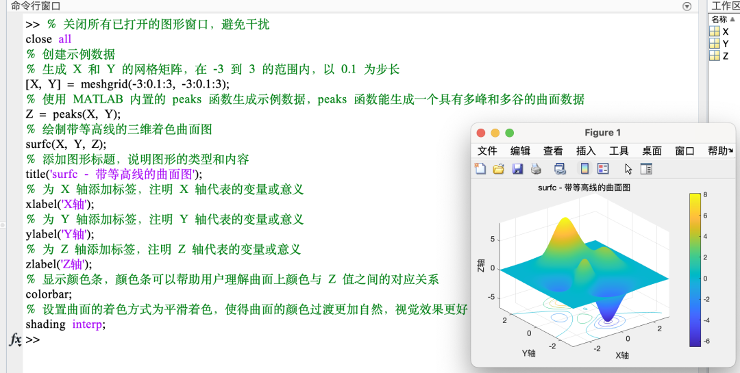 Qing Reading (27): How to Create a 3D Surface Plot Using MATLAB?