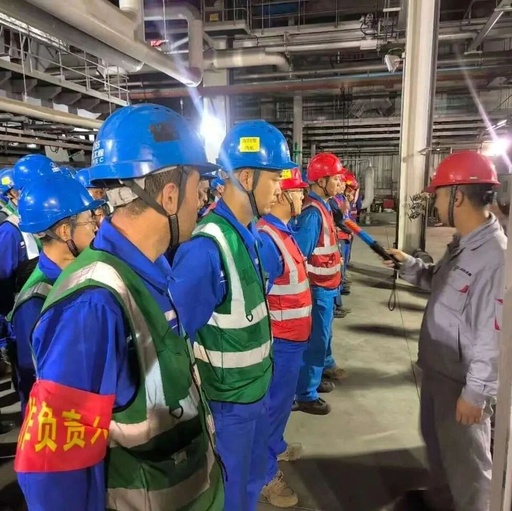 Progress of Level C Maintenance for Unit #3 at Jinyang Power Plant