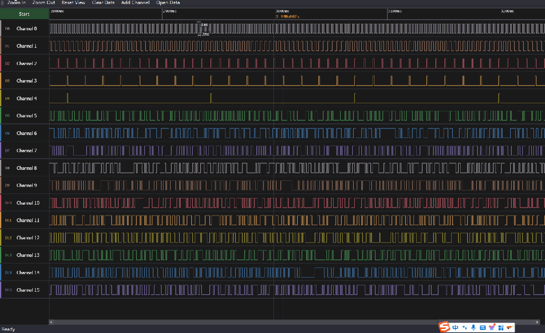 Logic Analyzer - Implementation of Logic Signal Display Control