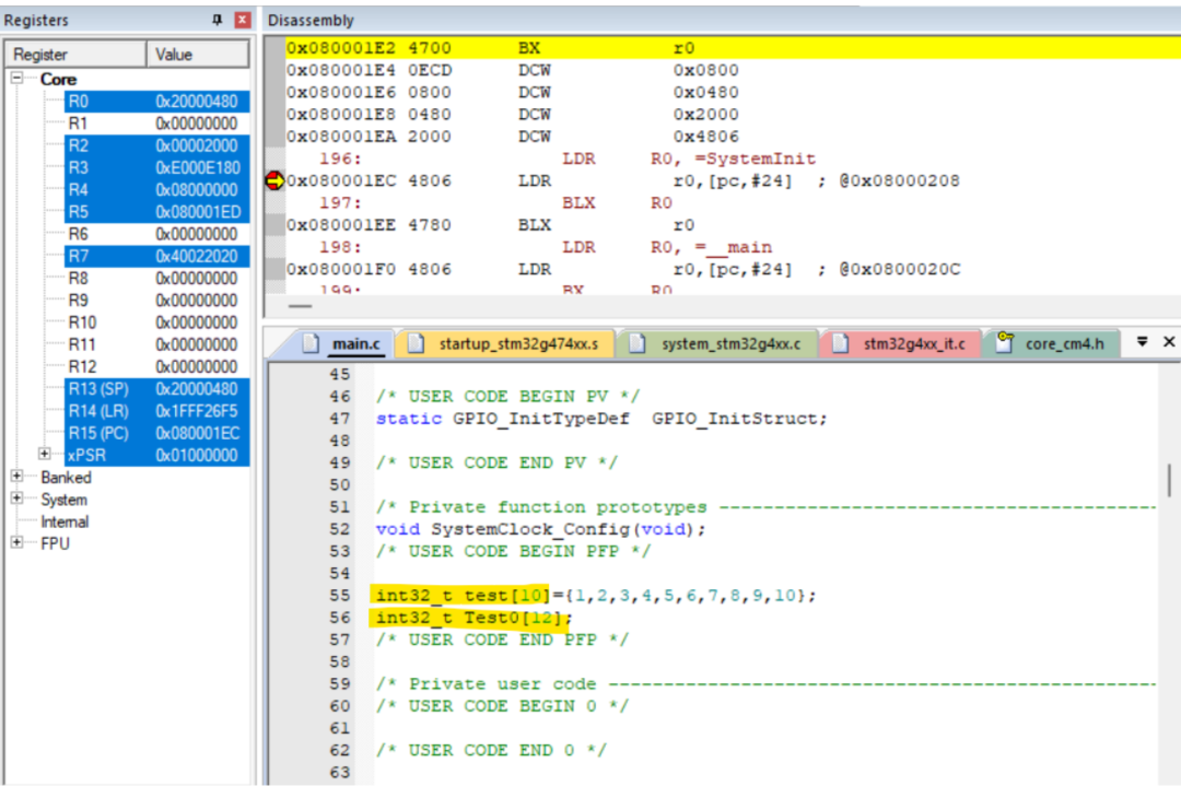 Practical Experience: Detailed Explanation of SRAM Write Error in STM32G474 Errata Manual