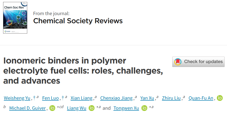 Ionomeric Binders in Polymer Electrolyte Fuel Cells: Roles, Challenges, and Advances