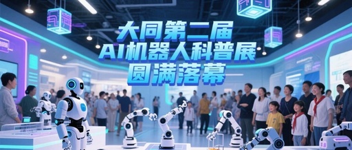 The Successful Conclusion of the Second AI Robot Science Exhibition in Datong!