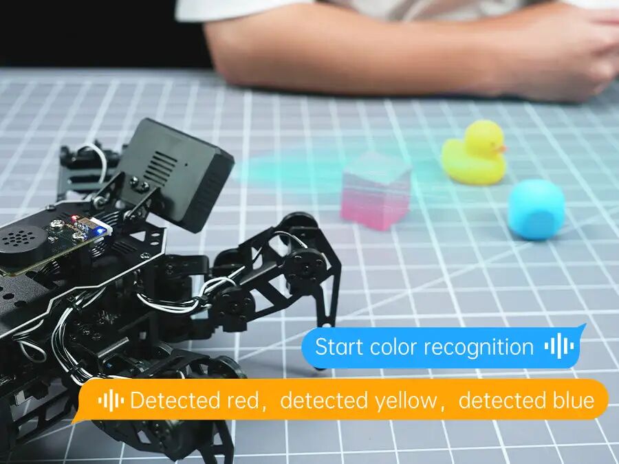Open Source! Mini Hexapod AI Robot with AI Vision and Voice Interaction, Supports Arduino Programming and Sensor Expansion