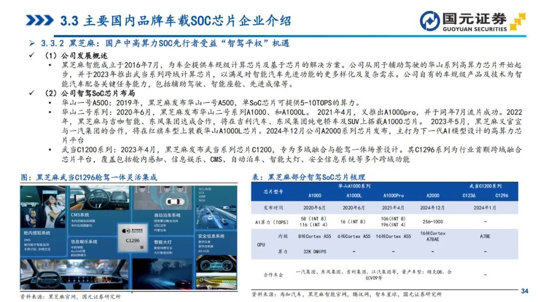 In-Depth Report on Automotive SoC Chips (2025)