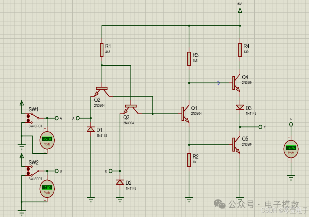 Proteus Digital Circuit Simulation
