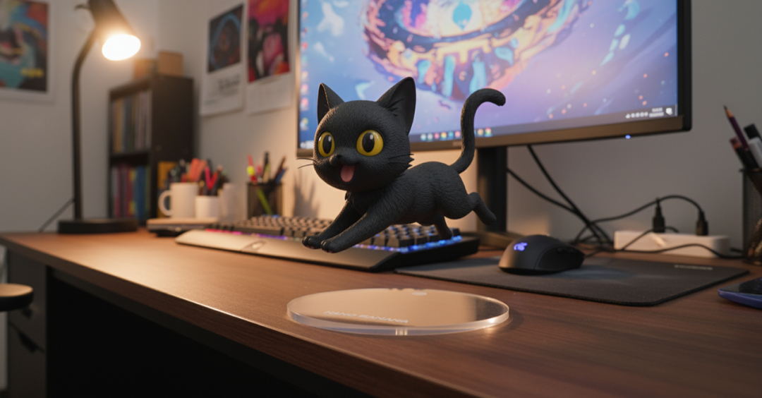 How Are the Popular Desktop Figurines Made? What is Nano Banana?