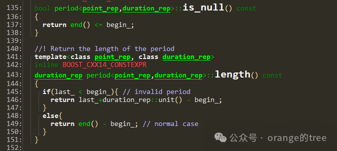 Learning Boost Library Date Intervals through C++ Source Code