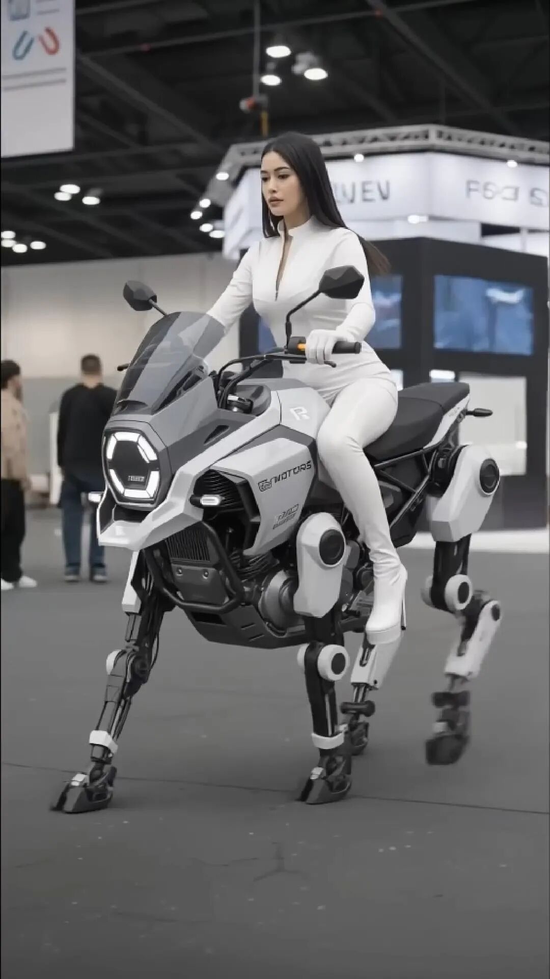 Robot Design: Female Rider Operating a Robotic Horse