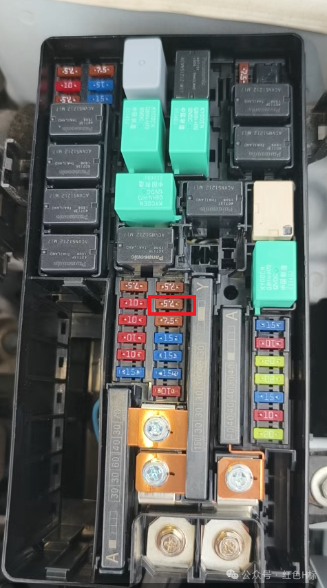 DTC P154A-F1: Internal Fault Diagnosis of Battery Sensor (DH3)
