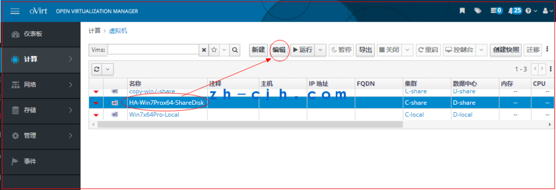 oVirt 4.4.3 Open Source Virtualization Platform: High Availability (Only Shared Storage Supports High Availability, Local Storage Does Not)