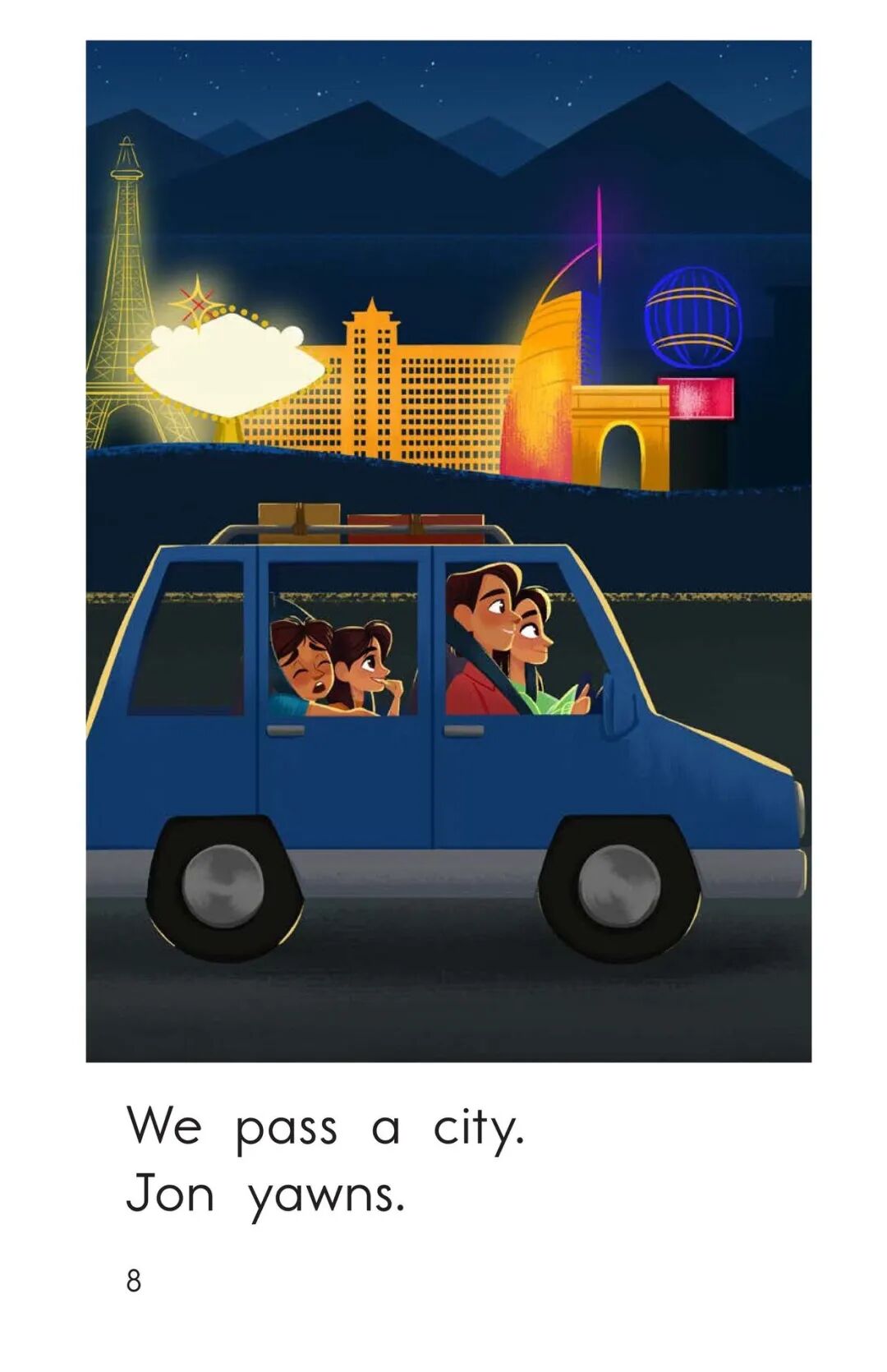RAZ Level C Reading: 'Road Trip'